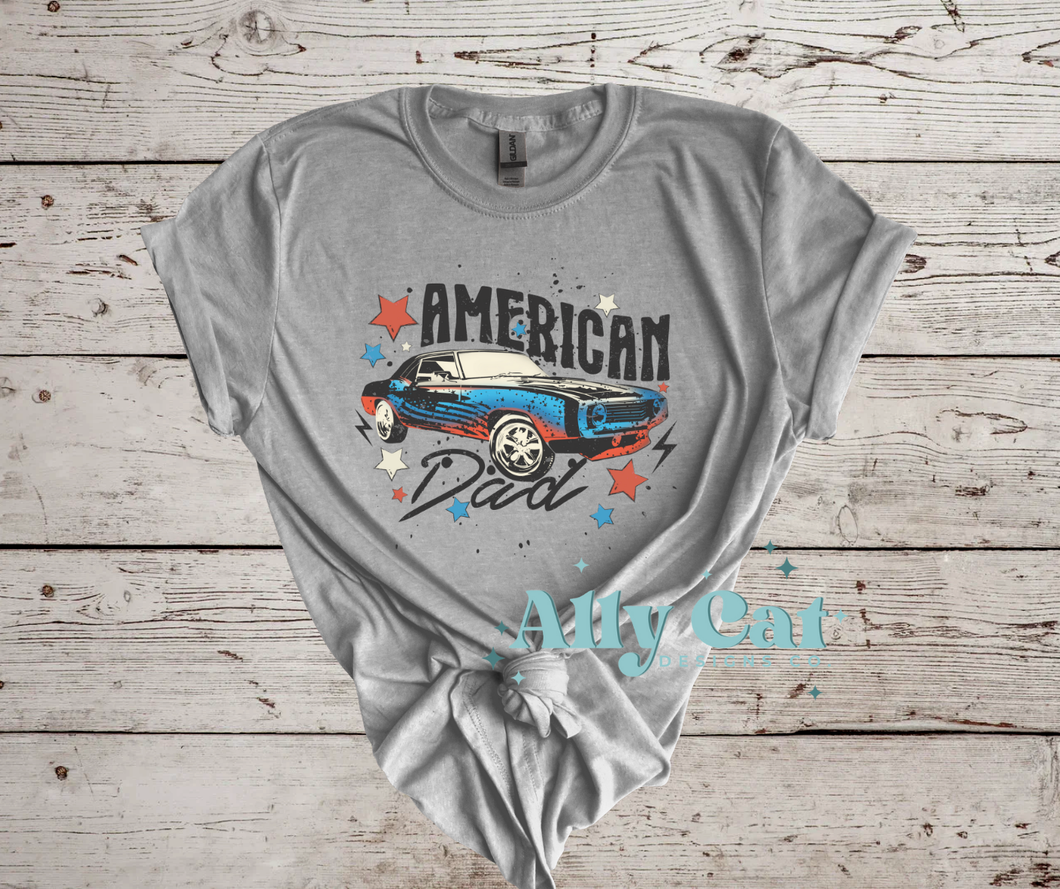 american dad muscle car tee