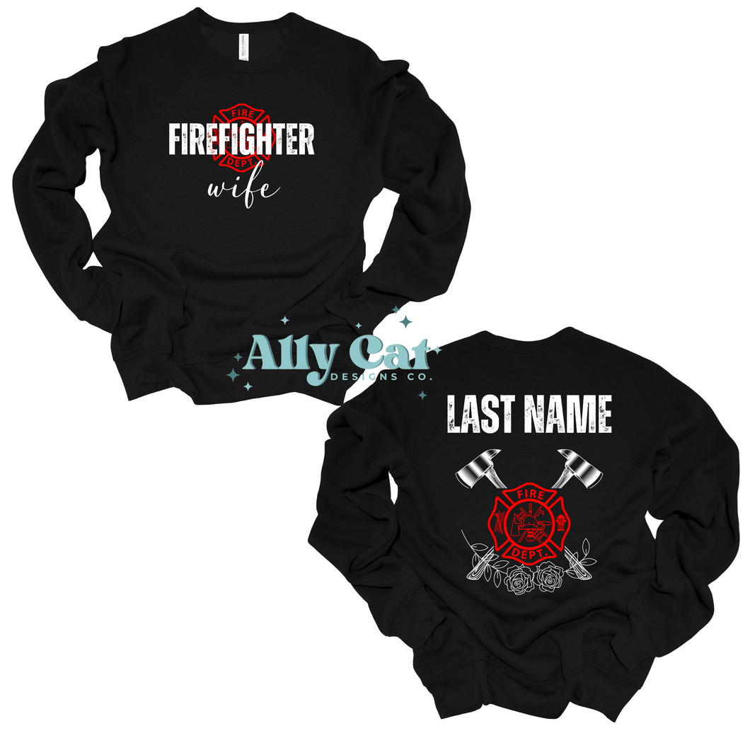 firefighter wife personalized