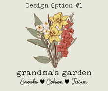 Load image into Gallery viewer, mothers day personalized birth flower garden
