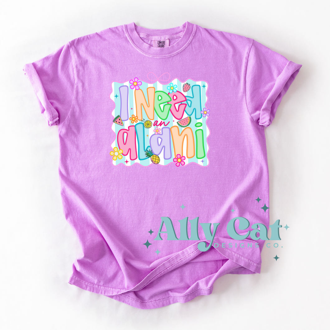 i need an alani