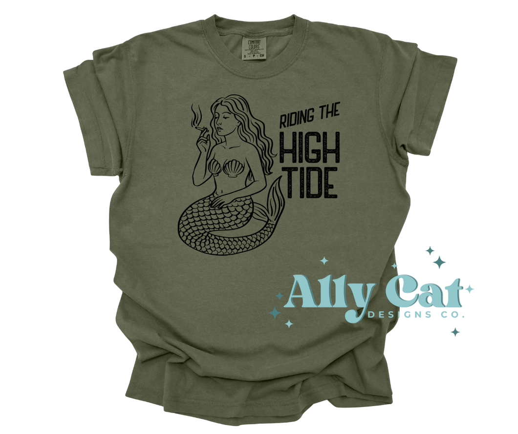 riding the high tide