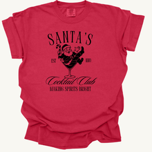 Load image into Gallery viewer, santa&#39;s cocktail club
