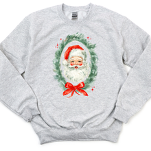 Load image into Gallery viewer, vintage santa wreath
