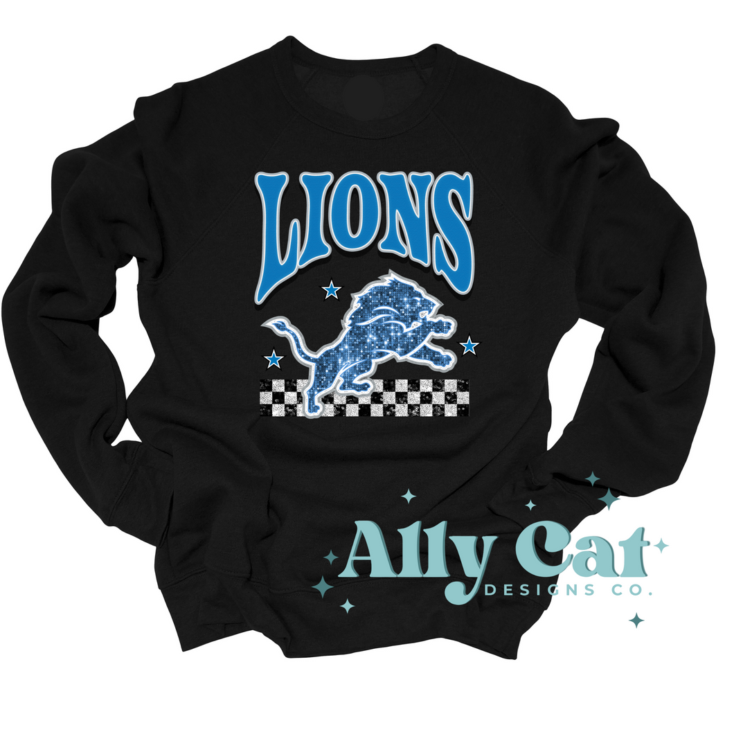bling lions (toddler/youth)