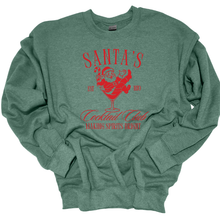 Load image into Gallery viewer, santa&#39;s cocktail club crewneck
