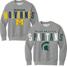 Load image into Gallery viewer, UOFM / MSU oversized school spirit &amp; mascots ( ADULT )
