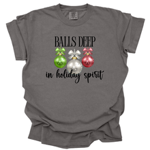 Load image into Gallery viewer, balls deep in holiday spirit
