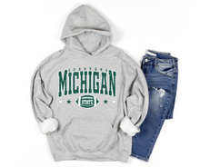 Load image into Gallery viewer, Michigan State Spartans Football Tee/Crewneck/Hoodie
