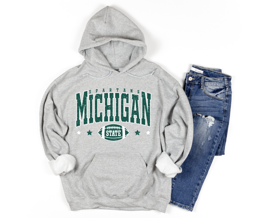 Michigan State Spartans Football Tee/Crewneck/Hoodie