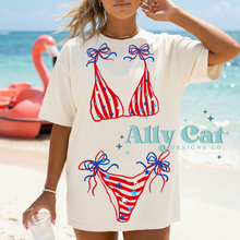 Load image into Gallery viewer, oversized bikini tee
