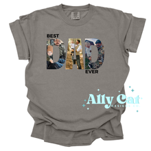 Load image into Gallery viewer, best DAD ever custom photo tee
