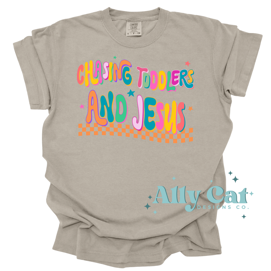 chasing toddler & jesus