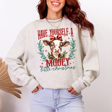 Load image into Gallery viewer, have yourself a mooey little christmas
