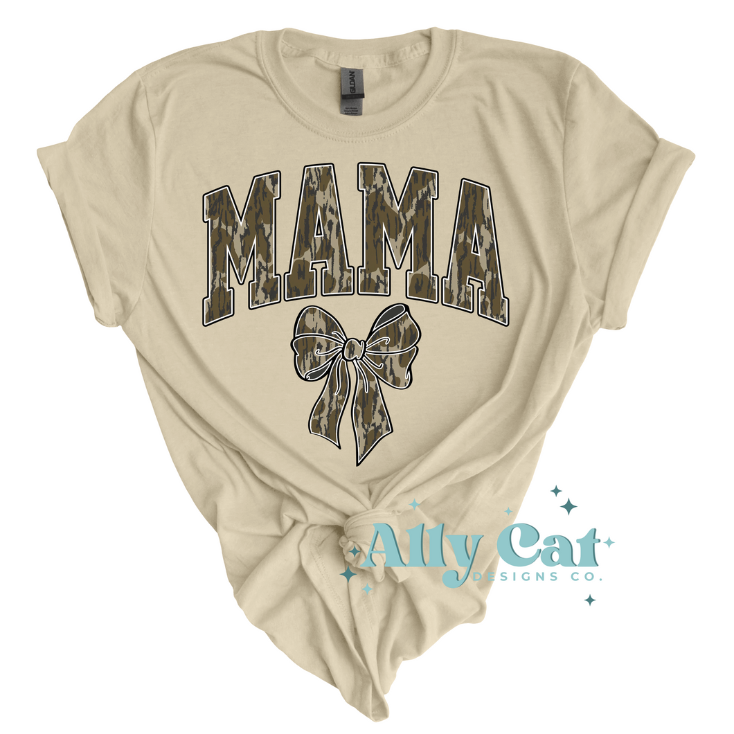 Mama Camo Bow
