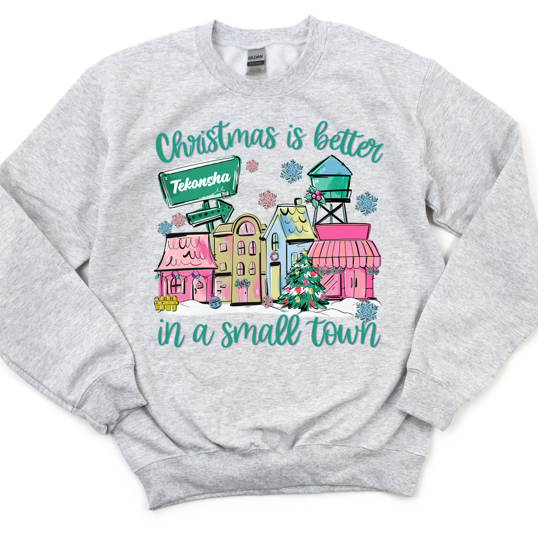 custom town small town christmas