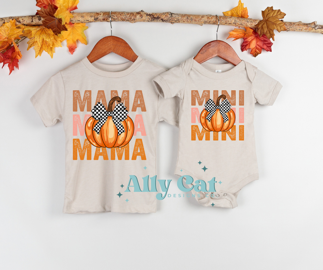 mama mini fall matching