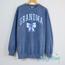 Load image into Gallery viewer, floral varsity crewneck
