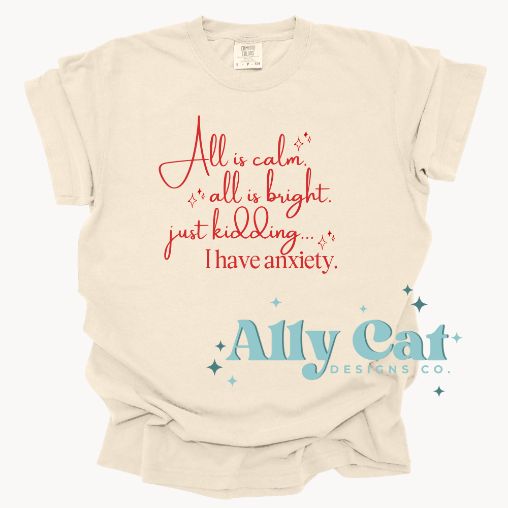 custom all is calm all is bright