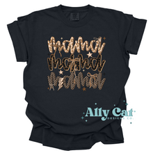 Load image into Gallery viewer, neutral mama checkered bow tee

