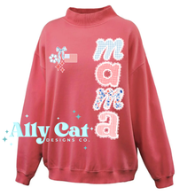 Load image into Gallery viewer, Mama Lace USA Mockneck
