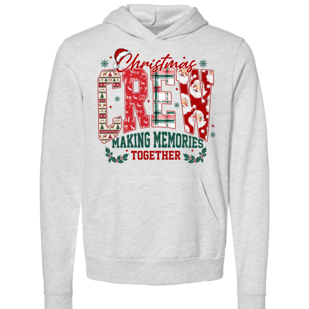 christmas crew hoodie