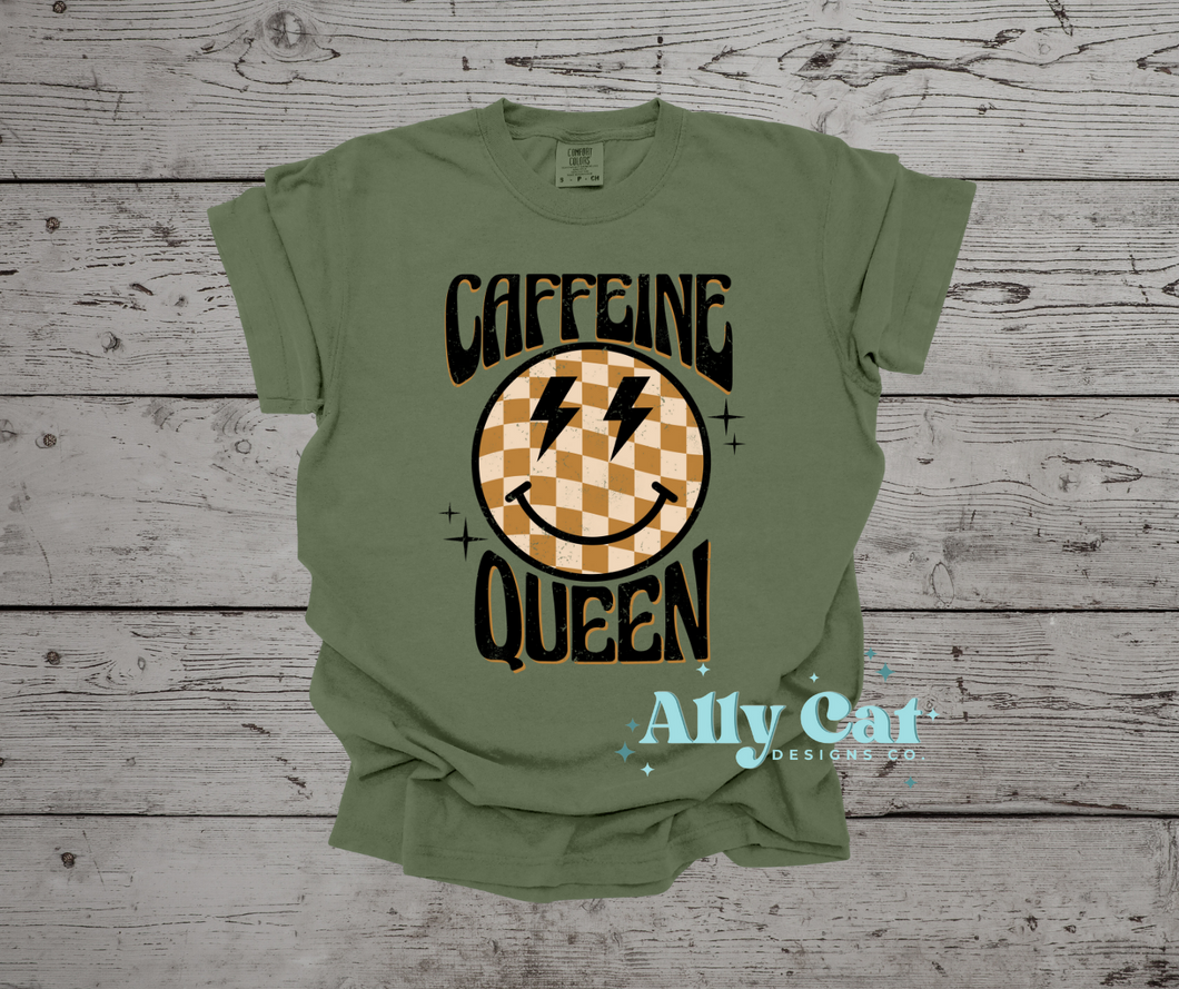 caffeine queen t-shirt