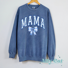 Load image into Gallery viewer, floral varsity crewneck
