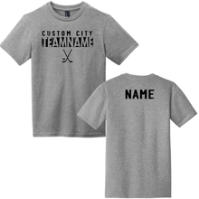 Load image into Gallery viewer, custom hockey tee Youth &amp; Adult
