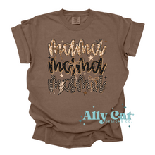 Load image into Gallery viewer, neutral mama checkered bow tee
