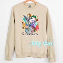 Load image into Gallery viewer, in da clerb we all fam book characters
