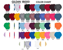 Load image into Gallery viewer, usa flag patchwork crew/hoodie
