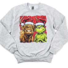 Load image into Gallery viewer, christmas green man cow
