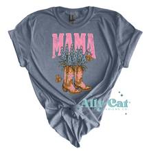 Load image into Gallery viewer, mama cowgirl floral tee
