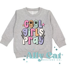 Load image into Gallery viewer, cool girls pray crew Toddler/Youth/Adult
