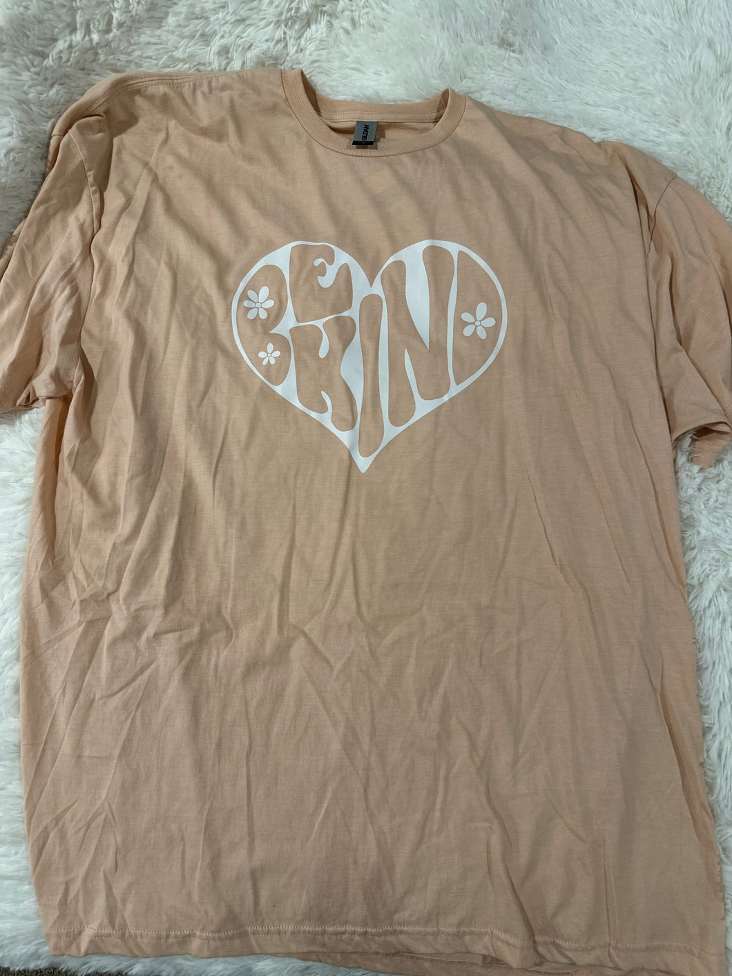 Be Kind T-Shirt Peach - 3XL