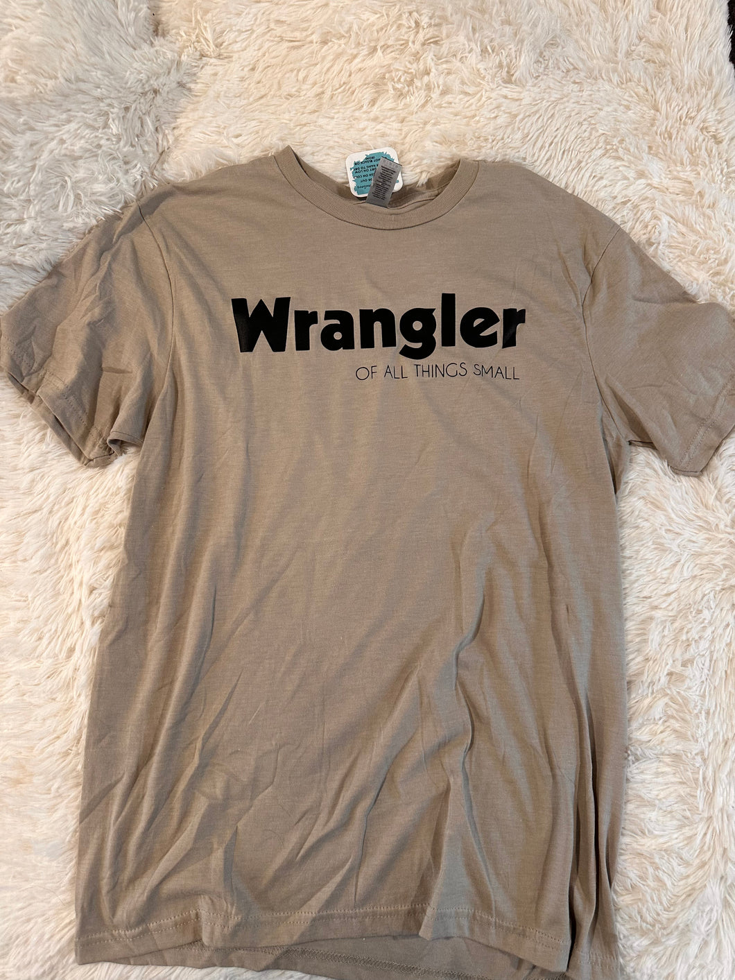 Wrangler of all things small T-shirt - Medium
