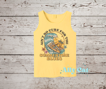 Load image into Gallery viewer, ain&#39;t no cure for the summertime blues tee
