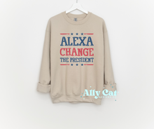 Load image into Gallery viewer, Alexa Change The President Crewneck
