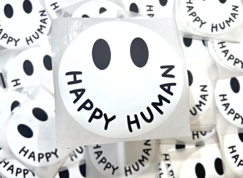 Happy Human Sticker